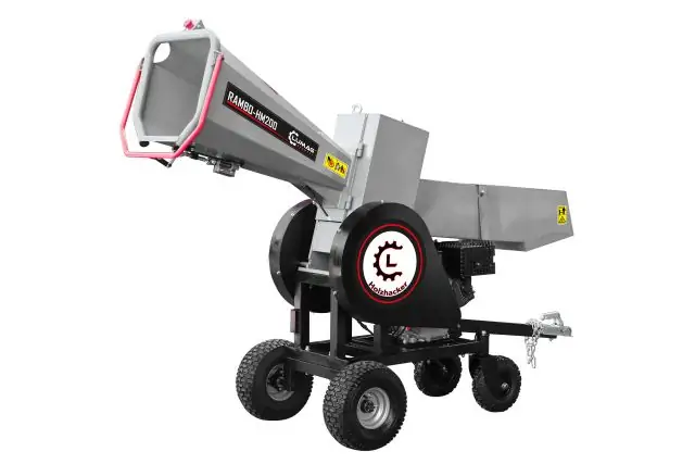 Бензиновый измельчитель веток RAMBO HM200  1