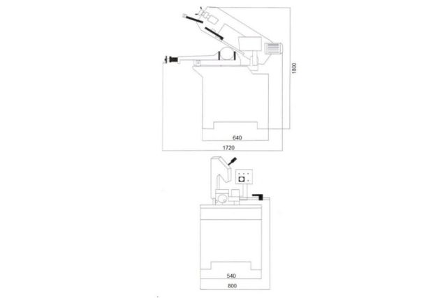Стрічкова пила CORMAK HBS275