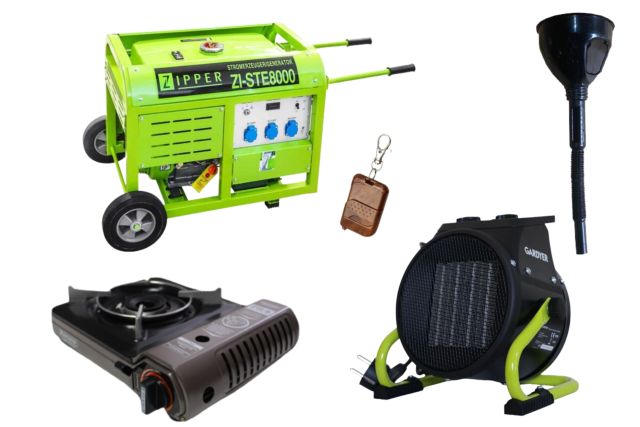 Бензиновый генератор Zipper ZI-STE8000 +...