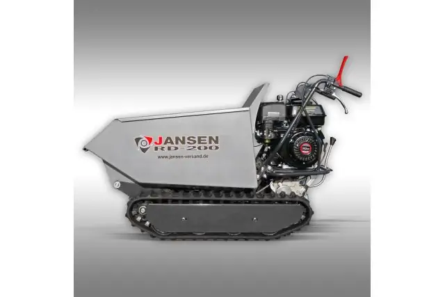 Думпер гусеничный, мини самосвал Jansen RD-200 2