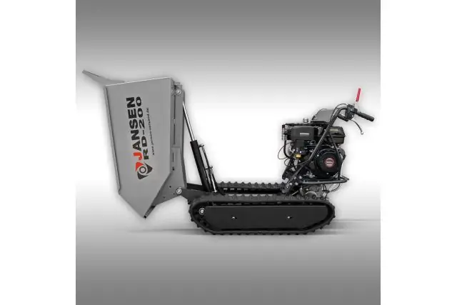 Думпер гусеничний, міні самоскид Jansen RD-200 4