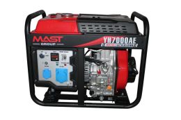Дизельний генератор MAST GROUP YH7000AE + газова плитка Orcamp CK-505 + картридж газовий Pegas 400 мл (8 шт.)