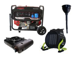 Бензиновый генератор MAST GROUP RD6500E+ газовая плитка...