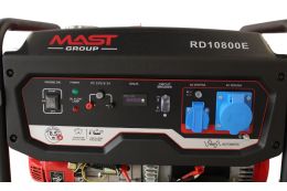 Бензиновый генератор MAST GROUP RD10800E + газовая плитка Orcamp CK-505 + картридж газовый Pegas 400 мл (8 шт.)