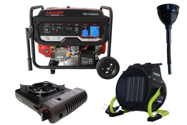 Бензиновий генератор MAST GROUP RD10800E +...