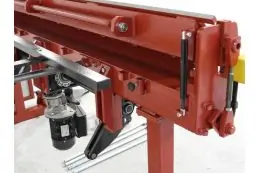  Электромеханический листогибочный станок ZGH 2200/1,2/160 6