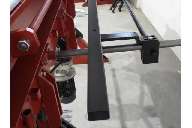  Электромеханический листогибочный станок ZGH 2200/1,2/160 12