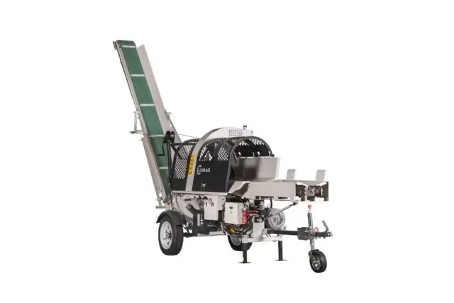Полуавтоматическая машина для резки и колки дров Lumag SSA500EH-PRO/SZ 2