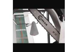 Напівавтоматична машина для різання і розколу дров Lumag SSA500EH-PRO/S