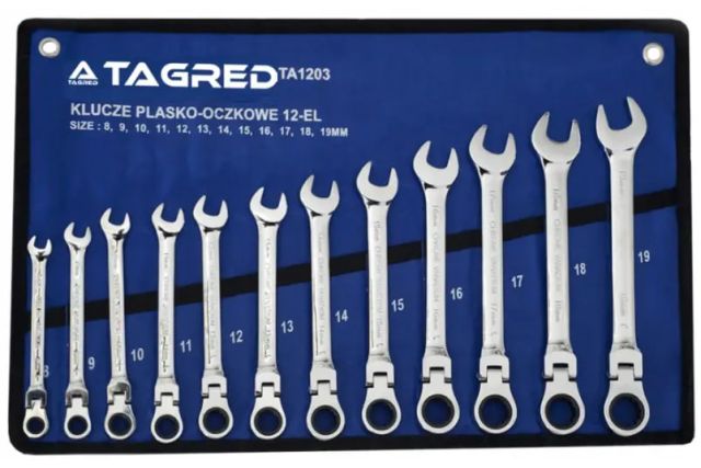 Набір ключів комбінованих, 12 шт TAGRED TA1203