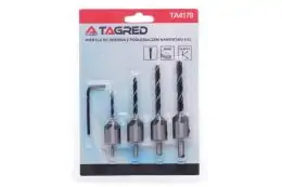 Набор сверл по дереву, 4 шт TAGRED TA4179 1
