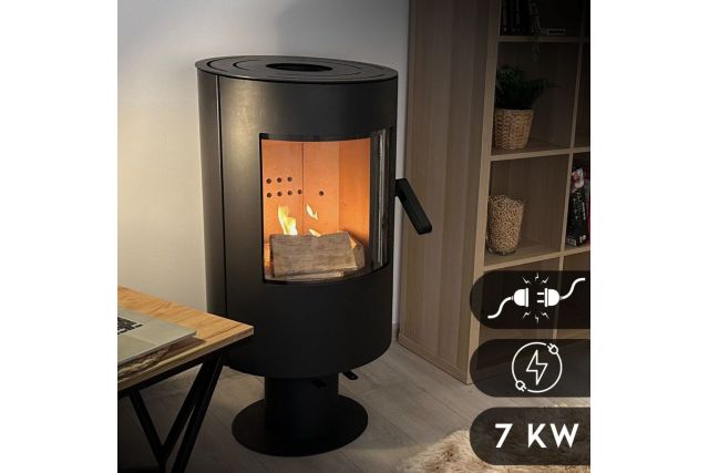 Піч-камін THUNDER Flame 7кВт