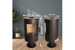 Піч-камін THUNDER Flame 7кВт