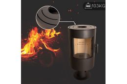 Піч-камін THUNDER Flame 7кВт