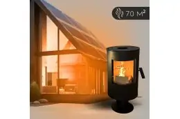  Печь-камин THUNDER Flame 7кВт 6