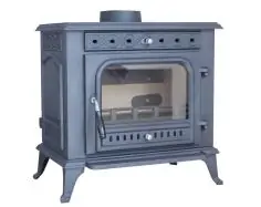Чавунна дров'яна піч-камін THUNDER Helios 10 кВт