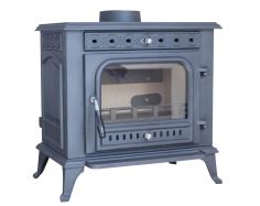 Чугунная дровяная печь-камин THUNDER Helios 10кВт