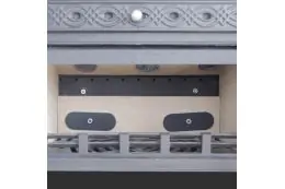 Чугунная дровяная печь-камин THUNDER Helios 10 кВт 4