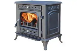 Чугунная дровяная печь-камин THUNDER Helios 10 кВт 9