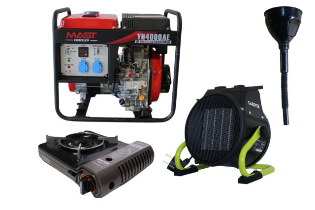 Дизельный генератор THUNDER DRS-12500 + газовая...