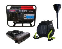 Бензиновый генератор MAST GROUP YH18000 + газовая плитка...