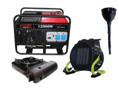 Бензиновый генератор MAST GROUP YH15000 + газовая плитка...