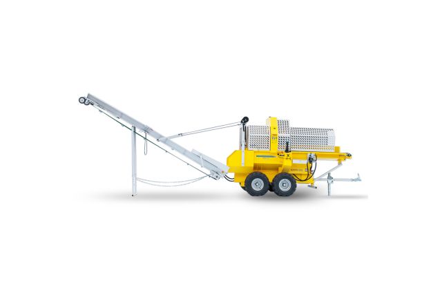 Полуавтоматическая машина для резки и колки...