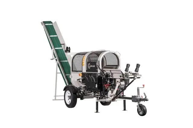 Полуавтоматическая машина для резки и раскола дров Lumag SSA 400GHPROS 1