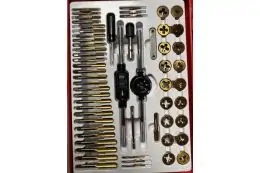 Мітчики і плашки метричні Holzmann GBM 58TIN 3