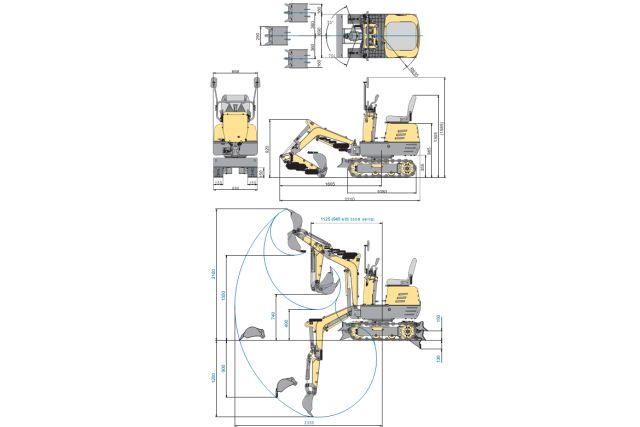 Міні-екскаватор NEX GROUP NANO