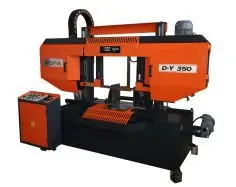 Напівавтоматична двохколонна стрічкова пилка DISPA MAKINA D-Y 350