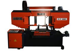 Напівавтоматична двохколонна стрічкова пилка DISPA MAKINA D-Y 350