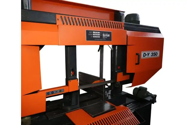 Полуавтоматическая двухколонная ленточная пилка DISPA MAKINA D-Y 350 4