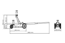 Домкрат для позашляховиків Holzmann OWH3.0