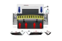 Гідравлічний листозгинальний прес CORMAK CNC SERVO EURO PB 80x2500 2