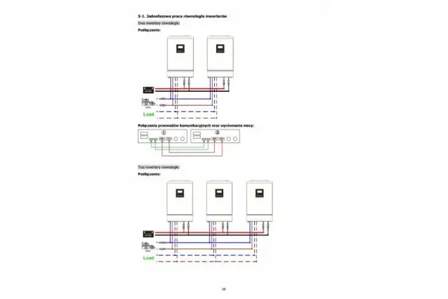 Солнечный фотоэлектрический инвертор OFF-GRID PGF OG-5500 MPPT 5.5KW + WiFi + аккумулятор Bass Polska AGM BP-5976 (х4) 6