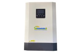 Сонячний фотоелектричний інвертор OFF-GRID PGF OG-5500 MPPT 5.5KW + WiFi + акумулятор Bass Polska AGM BP-5976 (х4)