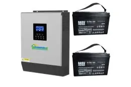 Солнечный фотоэлектрический инвертор OFF-GRID PWM3KW50A PWM 3 KW + WiFi + аккумулятор Bass Polska AGM BP-5976 (х2) 1