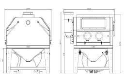 Піскоструминна камера Bass Polska BP-4270