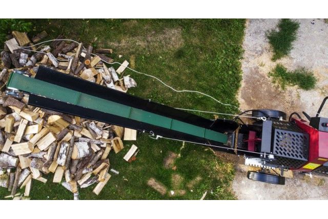 Напівавтоматична машина для різання і розколу...