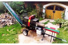 Напівавтоматична машина для різання і розколювання дров OPTIMAT Titanium CLS 12