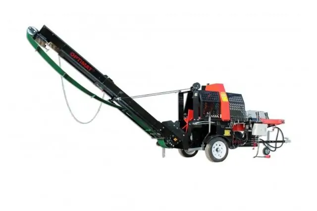 Полуавтоматическая машина для резки и колки дров OPTIMAT Titanium CLS20-E 480 3