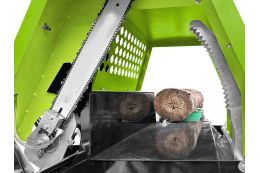 Полуавтоматическая машина для резки и раскола дров Zipper ZI-SPA380