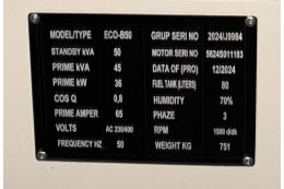 Дизельный генератор TMG POWER ECOB-50