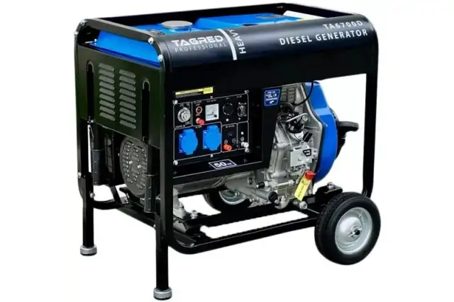 Дизельний генератор TAGRED TA6700D 1