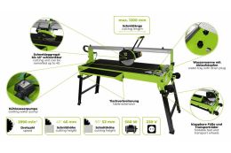 Плиткорезный станок Zipper ZI-FS250-1200