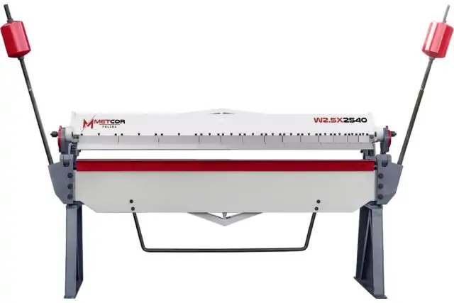 Верстат для згинання листового металу METCOR W2,5x2540 2