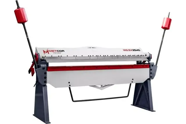 Верстат для згинання листового металу METCOR W2,5x2540 1