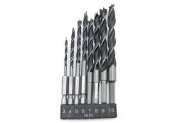 Набір свердел по дереву HEX 1/4", 8 шт TAGRED TA4184 1