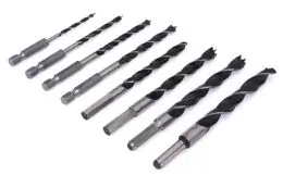 Набір свердел по дереву HEX 1/4", 8 шт TAGRED TA4184 2